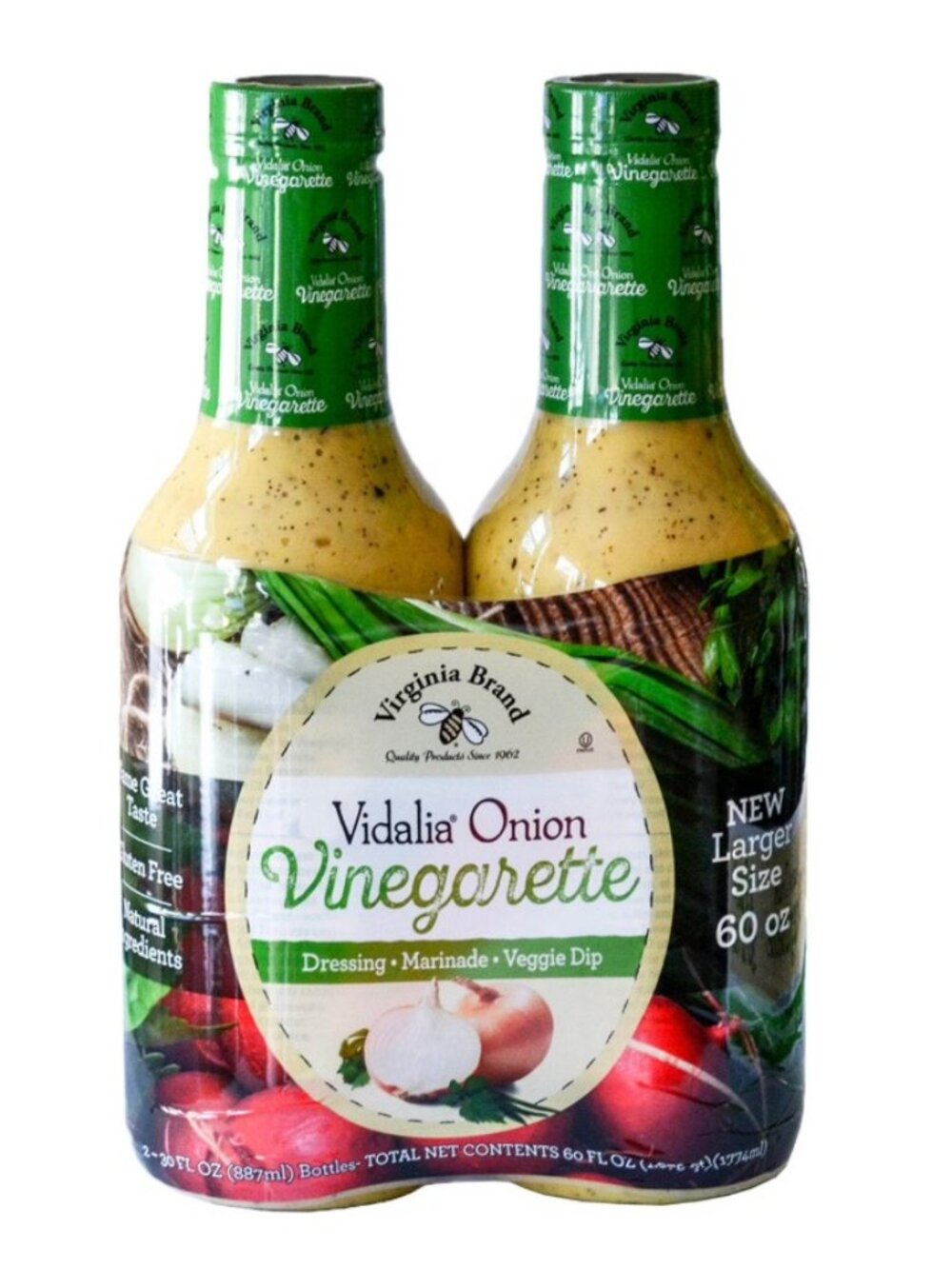 Virginia Brand Vidalia Onion Vinegarette, 30 oz., 2 pk.